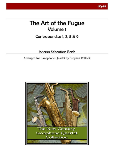 Bach - The Art of the Fugue, Volume 1 (Contrapunctus 1, 3, 5, 9) - SQ18