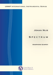 Nijs - Spectrum for Saxophone Quartet - SQ190605UMMP