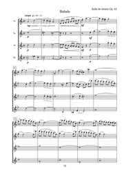 Grimal - Suite de Verano, Op. 43 for Saxophone Quartet - SQ3076PM
