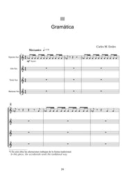 Eroles - Trivium for Saxophone Quartet - SQ3311PM