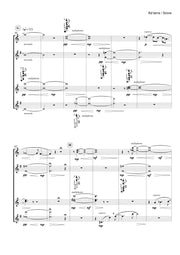Mutter - Ad terra for Saxophone Quartet - SQ3667PM