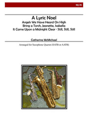 McMichael - A Lyric Noel (Saxophone Quartet) - SQ36