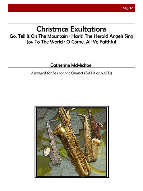 McMichael - Christmas Exultations (Saxophone Quartet) - SQ37