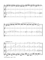 Mozart (arr. Boatman) - Zwölf Variationen (Twinkle Twinkle Variations) - SQ06