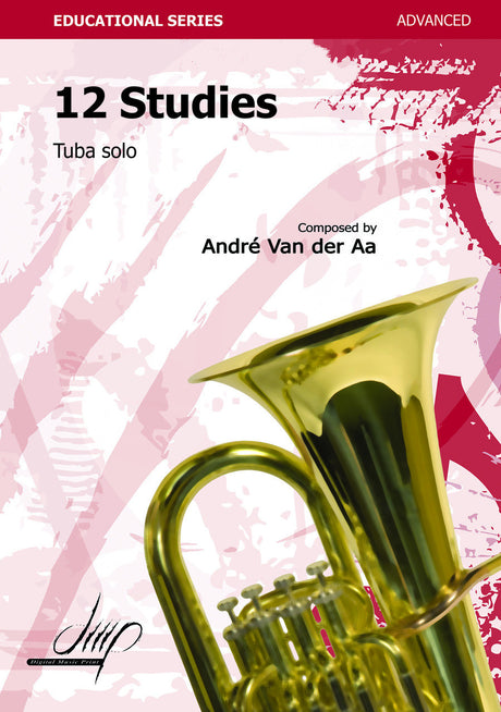 Van der Aa - 12 Studies for Bass Tuba Solo - TB9408DMP