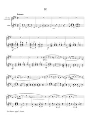 Febonio - Five Pieces for Alto Flute and Guitar - TF04