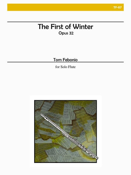 Febonio - The First of Winter for Solo Flute - TF07
