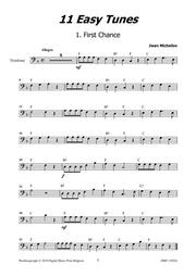 Michailov - 11 Easy Tunes for Trombone (play along) - TR119036DMP