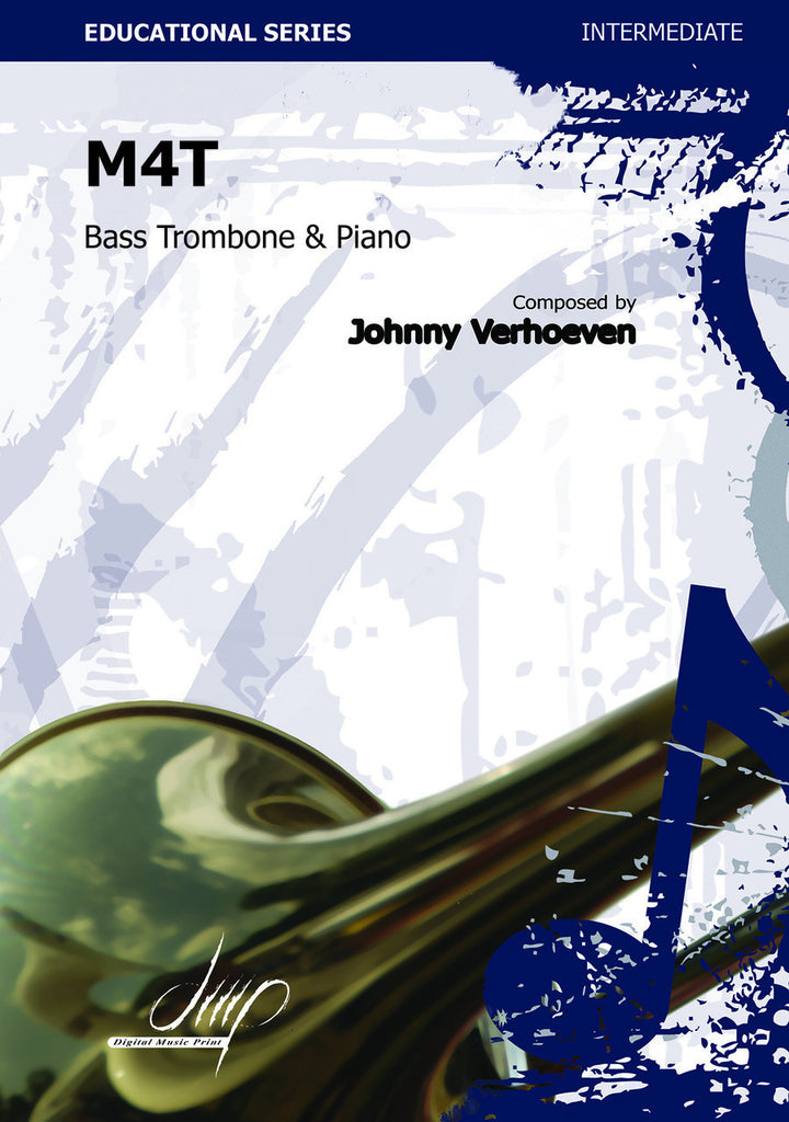 Verhoeven - M4T (Bass Trombone and Piano) - TRP109060DMP