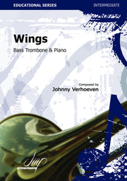Verhoeven - Wings (Bass Trombone and Piano) - TRP113172DMP