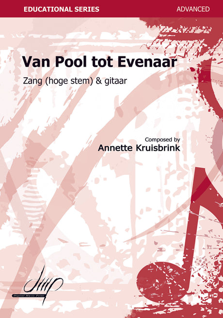 Kruisbrink - Van Pool tot Evenaar for Voice and Guitar - V107132DMP