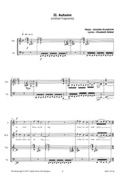 Kruisbrink - Three Sidal Poems for Chamber Ensemble - V107136DMP