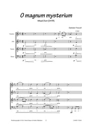 Troccoli - O magnum mysterium for Mixed Choir (SATB) - V170204UMMP