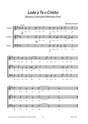 Troccoli - Lode a Te o Cristo for Mixed Choir (SAB) - V170207UMMP