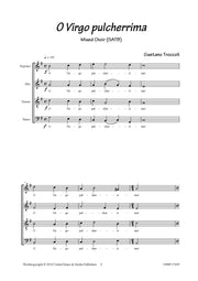 Troccoli - O Virgo pulcherrima for Mixed Choir (SATB) - V170209UMMP