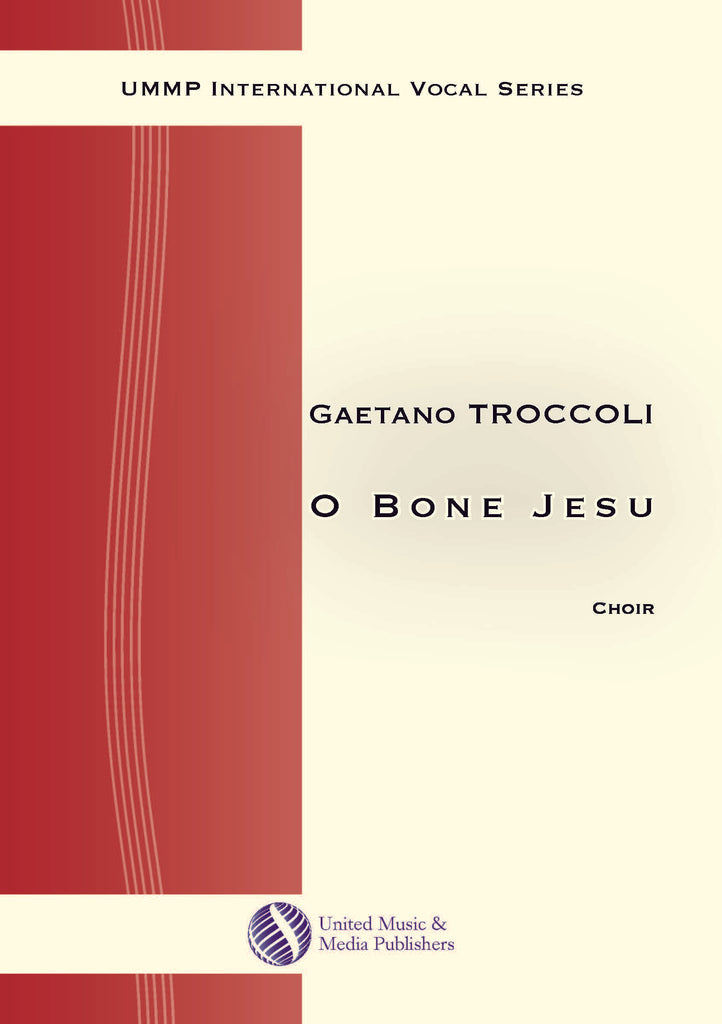 Troccoli - O Bone Jesu for Mixed Choir (SAB) - V170503UMMP