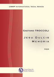 Troccoli - Jesu dulcis memoria for Mixed Choir (SATB) - V170504UMMP