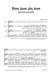 Troccoli - Bom, bom, din, bom for Mixed Choir (SATB) - V170602UMMP