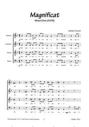 Troccoli - Magnificat for Mixed Choir (SATB) - V170701UMMP