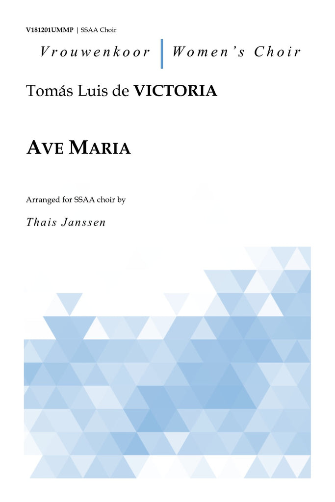 Victoria - Ave Maria for SSAA Choir - V181201UMMP