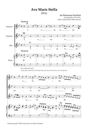 Sweelinck - Ave Maris Stella for SSA Choir - V181221UMMP