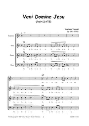Troccoli - Veni Domine Jesu for Mixed Choir (SATB) - V210104UMMP