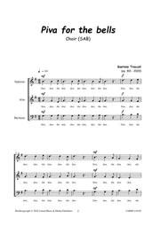 Troccoli - Piva for the bells for Mixed Choir (SAB) - V210105UMMP