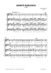 Tapia C. - Soneto Burlesco for Mixed Choir (SATB) - V3288PM