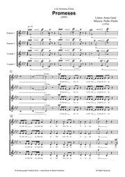 Pardo - Promeses for Women's Choir (SSAA) - V3295PM