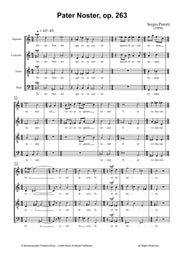 Parotti - Pater Noster, Op. 263 for Mixed Choir (SATB) - V3467PM