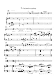 Colomé - De algo incierto for Soprano and Piano - V3571PM