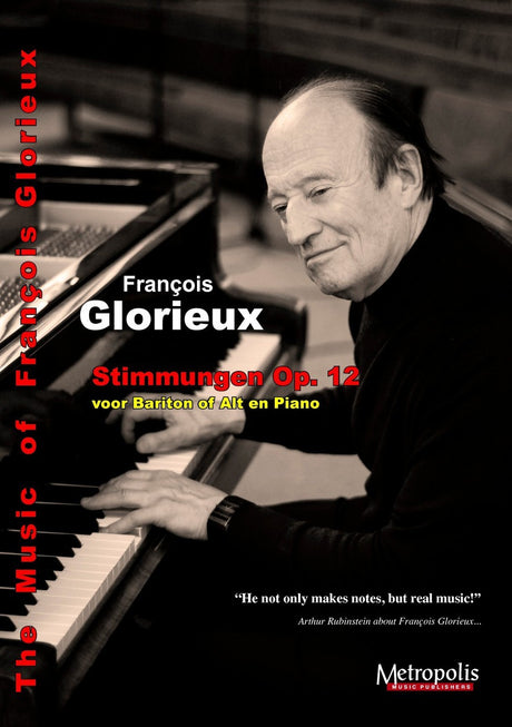 Glorieux - Stimmungen Op.12 for Baritone or Alto and Piano - V6638EM