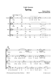 Schuerweghs - Light Seasons: Spring for Mixed Choir (SATB) - V7427EM