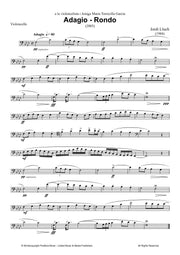 Lluch - Adagio - Rondo for Cello Solo - VC3042PM