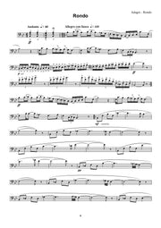 Lluch - Adagio - Rondo for Cello Solo - VC3042PM