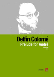 Colome - Prelude for Andre for Cello and Piano - PN3579PM