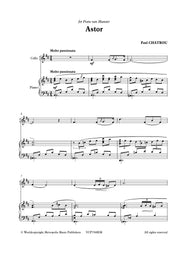 Chatrou - Astor for Cello and Piano - VCP7348EM