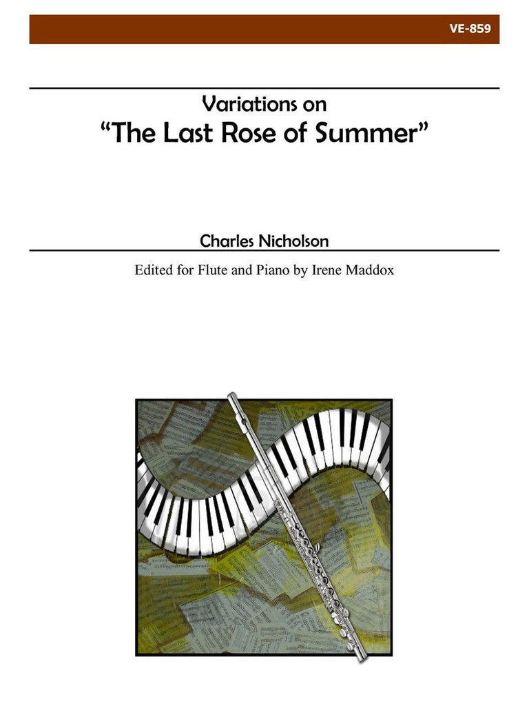 Nicholson - Variations on "The Last Rose of Summer" - VE859