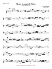 Kuhlau - Grand Sonata in F Major, First Movement - VE876