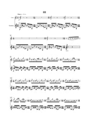 Mateo Cabrera - Sonata for Violin and Guitar - VLG3455PM