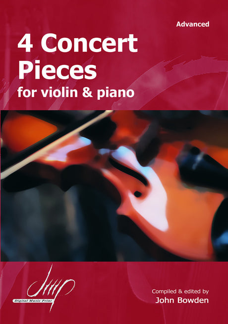 4 Concert Pieces for Violin and Piano - VLP10535DMP