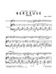 Tytgat - Berceuse (Wiegelied) for Violin and Piano - VLP4178EM
