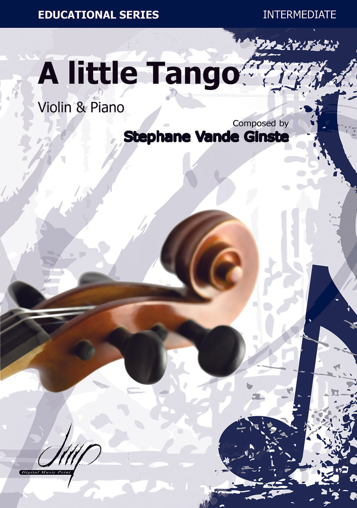 Vande Ginste - A Little Tango for Violin and Piano - VLP9625DMP