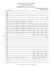 Crusell (arr. Johnston) - Concerto No. 2, Op. 5 (Solo Clarinet and Concert Band) - WE112