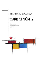 Taverna-Bech - Caprici Num. 2 for Piano and Wind Ensemble - WE3348PM