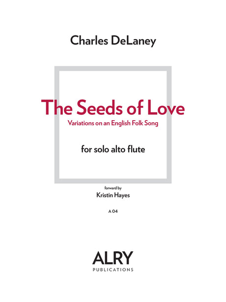 DeLaney - Variations on an English Folk Song "The Seeds of Love" - A04