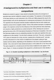 Watts - Spectral Immersions: A Comprehensive Guide to the Theory and Practice of Bass Clarinet Multiphonics - BC6917EM